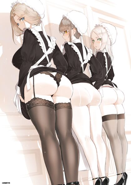 Hella Hot Hentaix Maids Gettin’ It On in Your Face – XXX Pics By The Ton!
