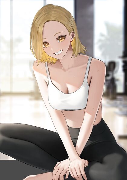 Pumpin’ Iron & Pound-a Sausage – Hentaified XXX Pic of Another Hot AF Workout Session