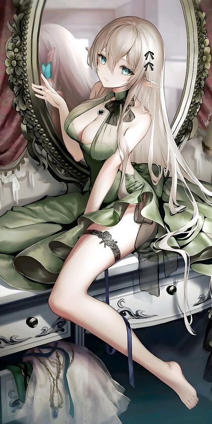 Jerkin off to some hentaibitch playfully teasinnn her pussy wit da flutterby
