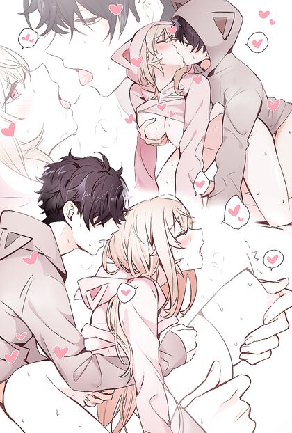 Horny AF babe goes wild on her man - XXX hentaified action!