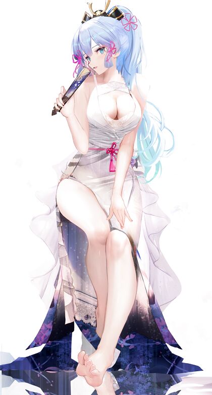 Holy Fuck! White Dress Bitch Gets Pounded Hard in Hentai XXX Pic