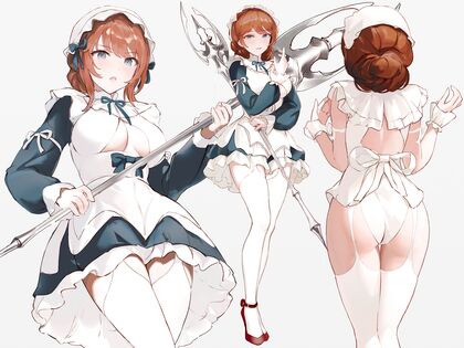 Hella Hot HentaixMaids Gettin’ It On in Fetishistic Foot Worship Fantasy
