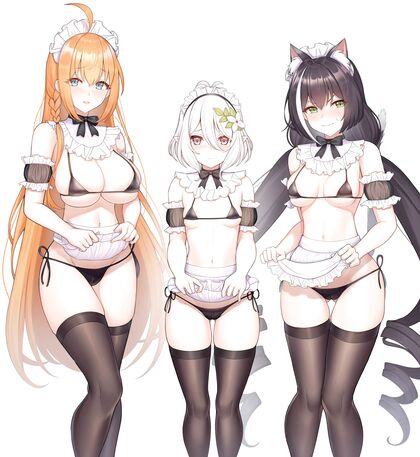 Holy Shit! Hottest XXX Pics of Cum-Splattered Maid Triplets!
