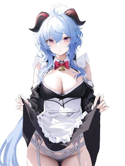 Holy Shit! Ganiyuflipsherskirtdonutstouchthosefuckinghotpussylargeenoughtoeatabigdick!