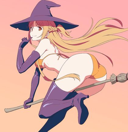 Horny Wiccan Babe Fucking Her Way Through Enchanted Forest - HENTAI XXX PIC