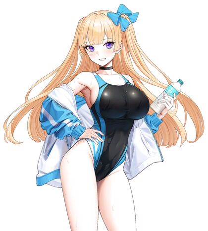 Holy shitlords! Check out this hentaicompetitive bikini-clad chick in an XXXswimming pool!