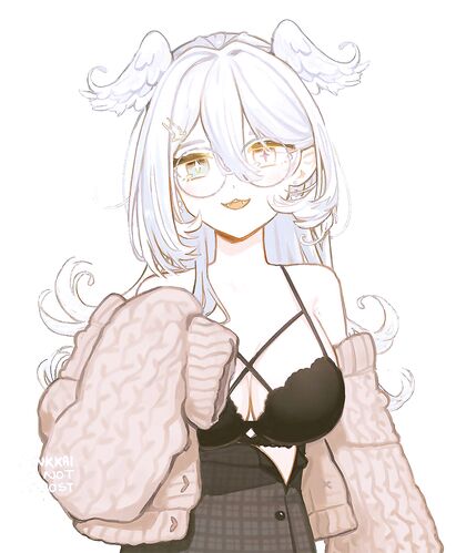 Holy Fuck! Hentaified Sex Kitten Puts on an Angelic XXX Show