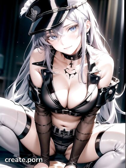 Close-Up Erotic Image – Legs Spread and Arms Bound in Hentai Bliss