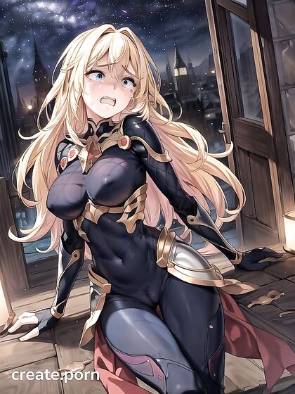 Lux from League of Legends Terrified in  Gang Bang Hentai Picture