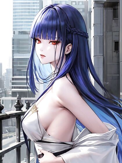 Waist-Level Cityscape Views in Modern Hentai Erotic Adventures