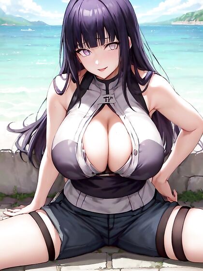 Sunny Enjoying Intimate Moments by the Lake in Seductive Hentai Picture