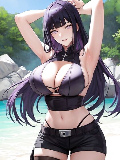 Clarity and Sunny Show off Their Massive Cleavage in steamy Hentai Picture