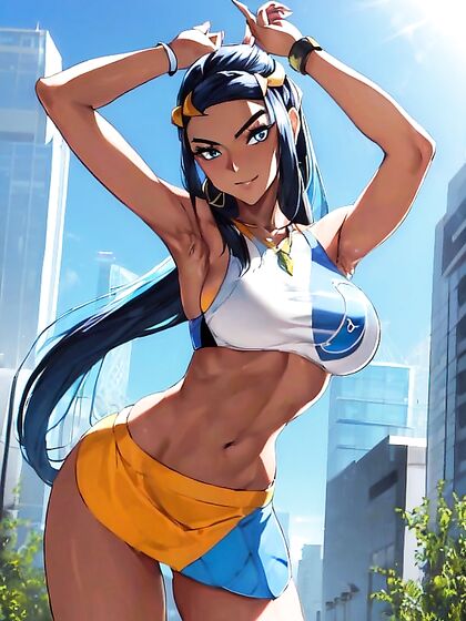 Cityscape hentai where she gazes at you for  pleasure moments