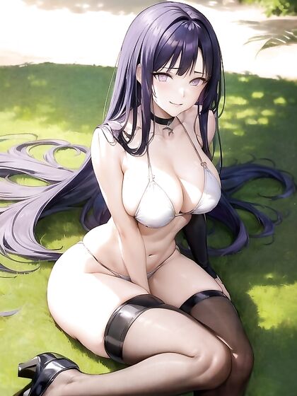 Hyuuga Hinata Takes Center Stage in Ultra-Sharp Naruto Hentai Picture
