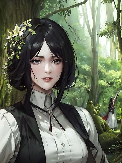 Dancing Alone in the Forest – A Seductive Hentai Fantasy