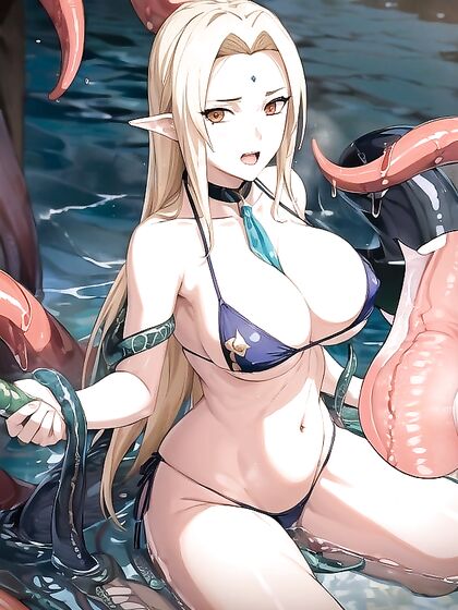 Tsunade in a Sexy Bikini Takes Center Stage in Wild Hentai Images