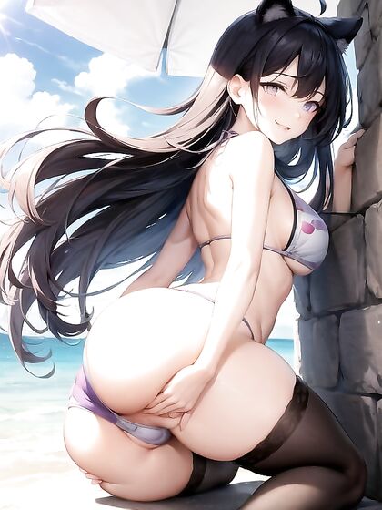 Hinata Hyuuga from Naruto Gazing at You While Giving Supportive Ass Pleasure