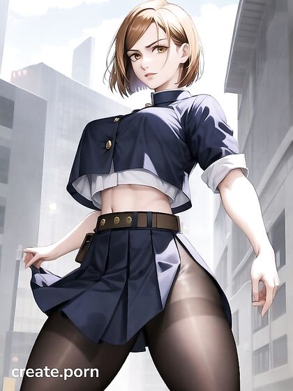 Nobara Kugisaki from Jujutsu Kaisen Stars in Seductive Hentai AI Picture