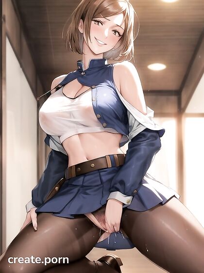 Wet Clothes and Choker Picture in  Hentai Bangs