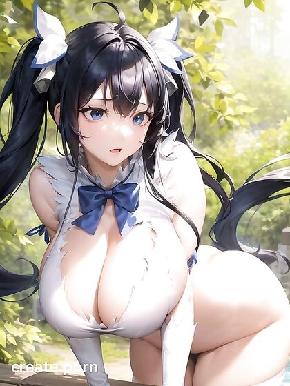 Hestia from DanMachi Shows Off Her Massive Ass in Noontime Hentai Fun