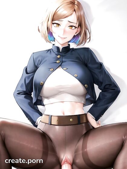 Huge Ass in Leotard Gets Teased While Sitting Down in Steamy Hentai Picture