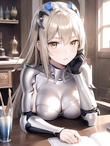 Aiz Wallenstein from Is It Wrong to Pick Up Girl 18+s in a Dungeon? Warmed-Up Anime Hentai Picture