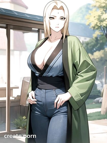 Tsunade from Naruto Stars in Steamy Hentai AI Picture