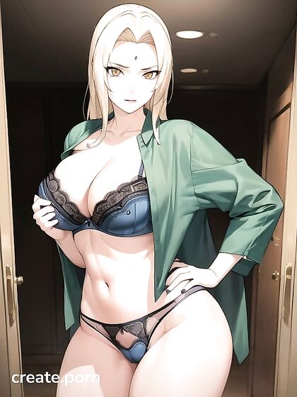 Tsunade from Naruto Teased with Views and Sultry Underboob