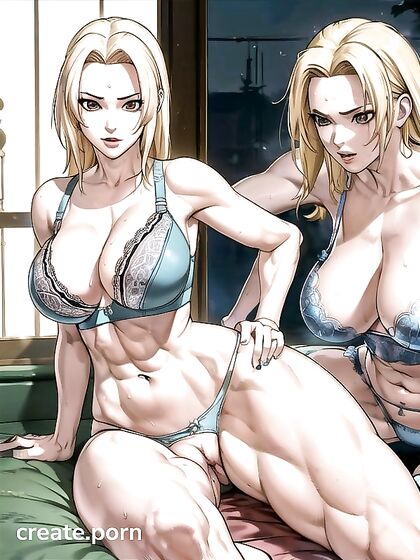 Tsunade from Naruto Shows Off Her Muscles in Steamy Hentai Images