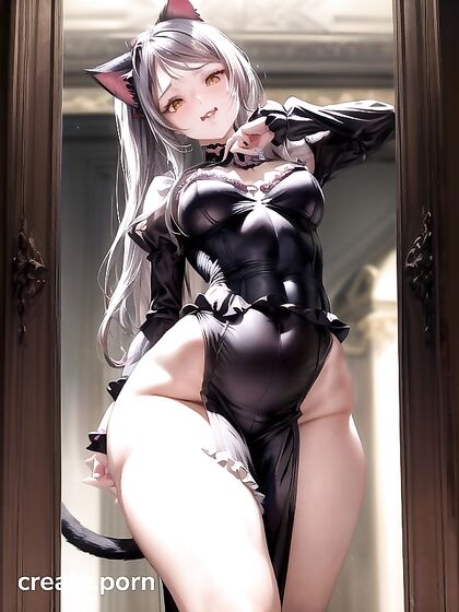 Shalltear Bloodfallen's Pubic-Haired Pussy and Massive Ass in Overlord Hentai Picture