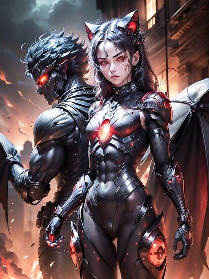Chains, Red-Glowing Eyes, and Smoke – A Steamy Hentai Fantasy Adventure