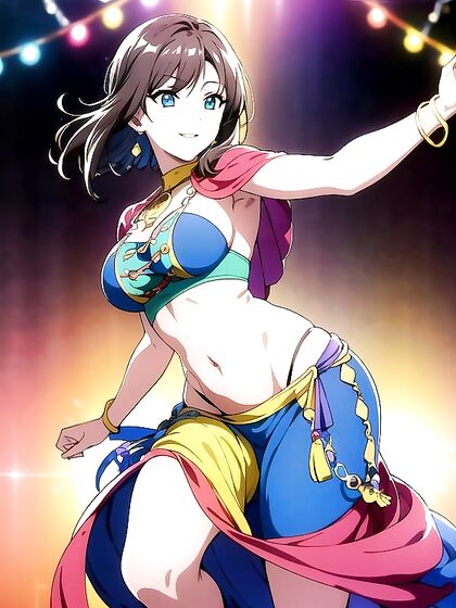 Dance and Detail –  Solo Performance in Hentai AI Porn