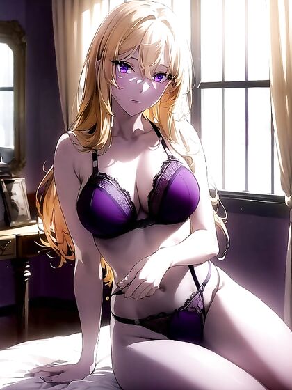 Detailed Bust Shot in Seductive Lingerie for  Hentai Pleasure