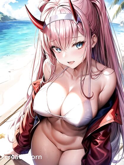 Undressing in Seductive Slow Motion – Off-Shoulder Fun in Hentai AIPorn