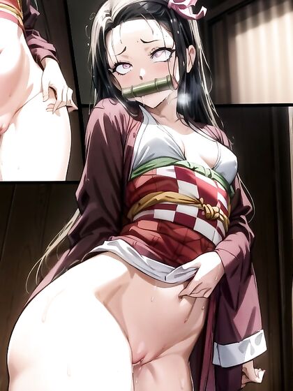 Small Breasts Get Pounded Standing Up in Steaming Hentai Picture