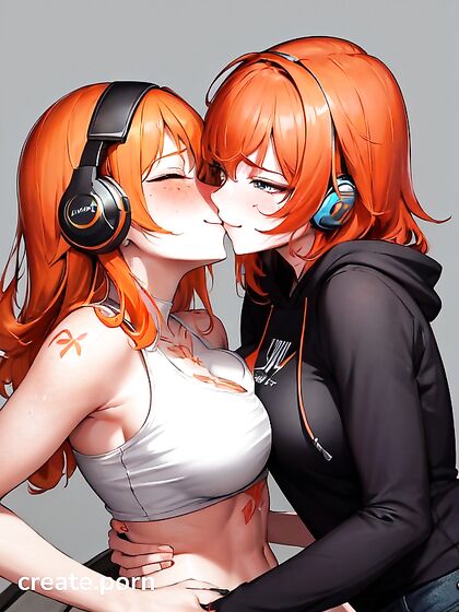 Ginger with Medium Breasts Enjoying Long-Length Hentai Pleasure