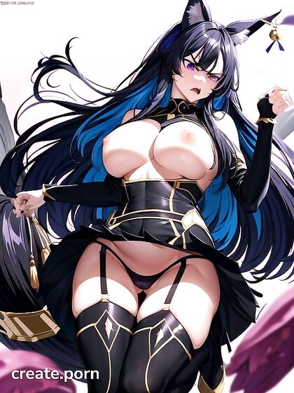 Delta from Eminence in Shadow Exposed – and Topless Hentai Pleasure