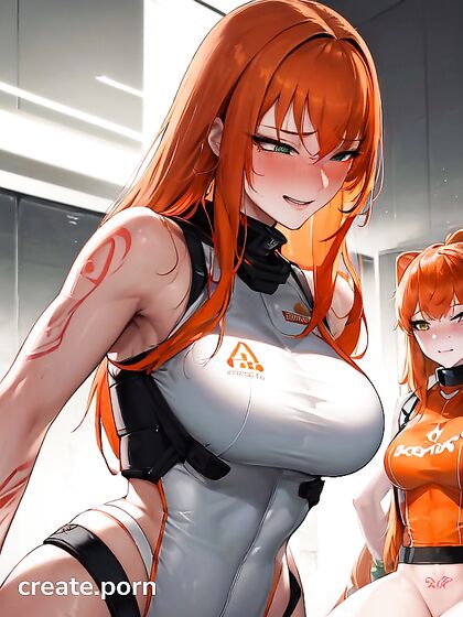 Teen 18+ Girl 18+s Exploring Passionate Kisses in Fit Hentai Images