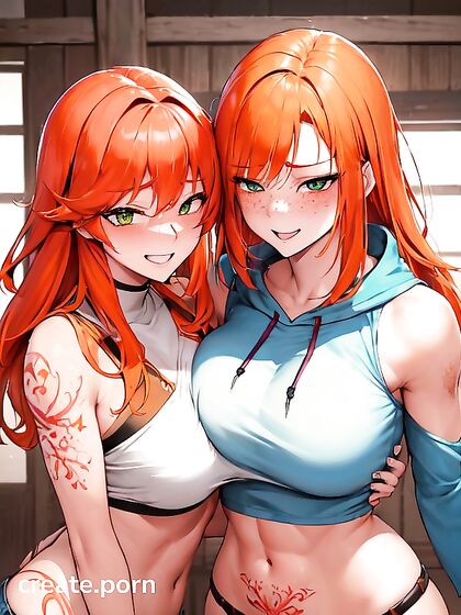 Medium Breasts and Jeans in Hoodie Hentai Picture