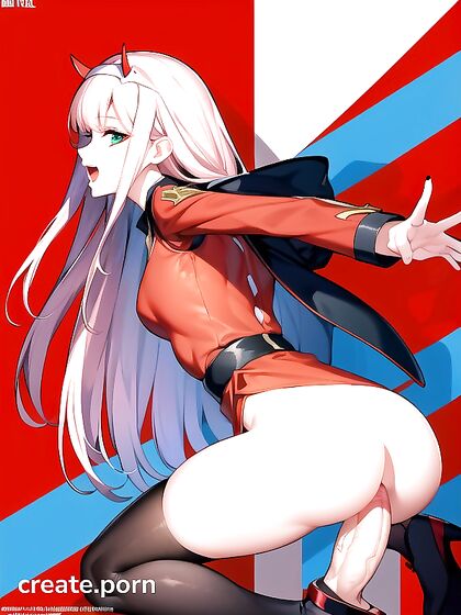 Zero Two from Darling in the FranXX Getting Ravished Doggystyle in Cute Hentai POV