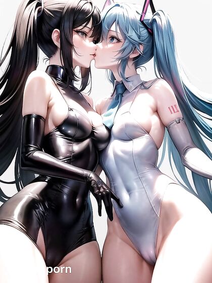 Hatsune Miku Gets Wild in Bottom-Up Korean Hentai Picture