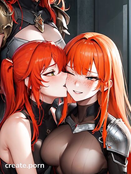 Fit Girl 18+ with Green Eyes Enjoying  Hentai Pleasure