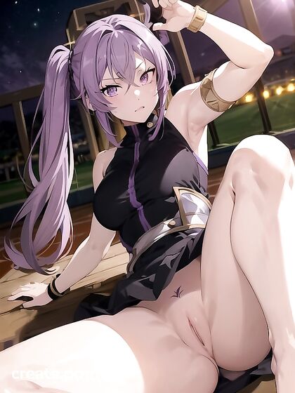 Busty Purple-Skinned Beauty Takes Center Stage inSTEAMY Hentai Picture