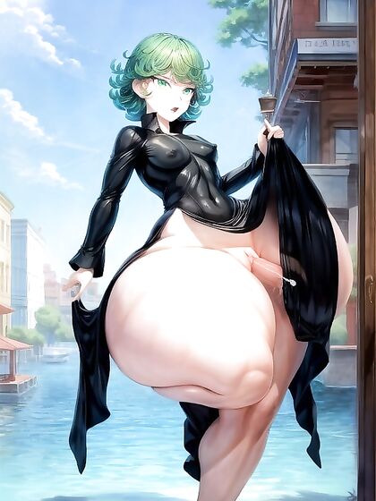 Tatsumaki from One Punch Man Expands Her Breasts in Spread-legged Hentai Madness