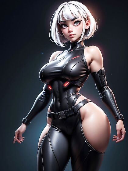 Lucy from Cyberpunk Gets Ravaged by Xenomorph in Massive Breast Hentai Picture