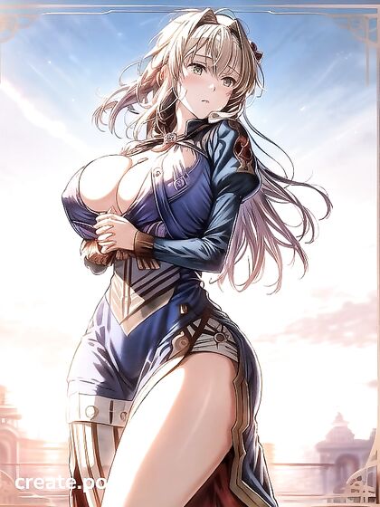 SFW Full Body Breast Expansion Fantasy in Erotic Hentai Animation