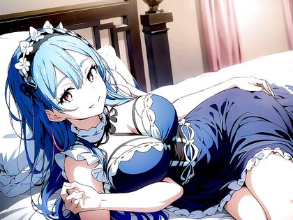 18-Year-Old Redhead Seduces in Bed for  Hentai Pleasure