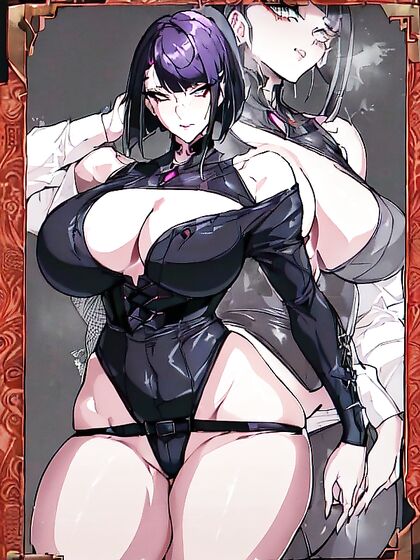 Massive Breasts and Ass on Lucy in Cyberpunk Hentai Picture