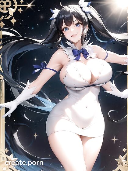 Happy Girl 18+ in Shiny Sequin Dress Shows Off Her Big Booty in hentai Picture