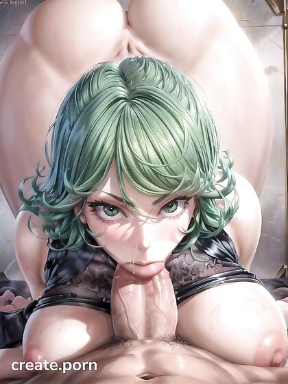 Big-Hipped Goddess Gives a Surreal Blowjob in Horny Hentai AIPorn